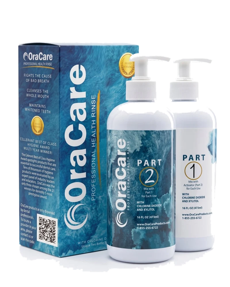 OraCare Activated Chlorine Dioxide Oral Health Rinse — product view