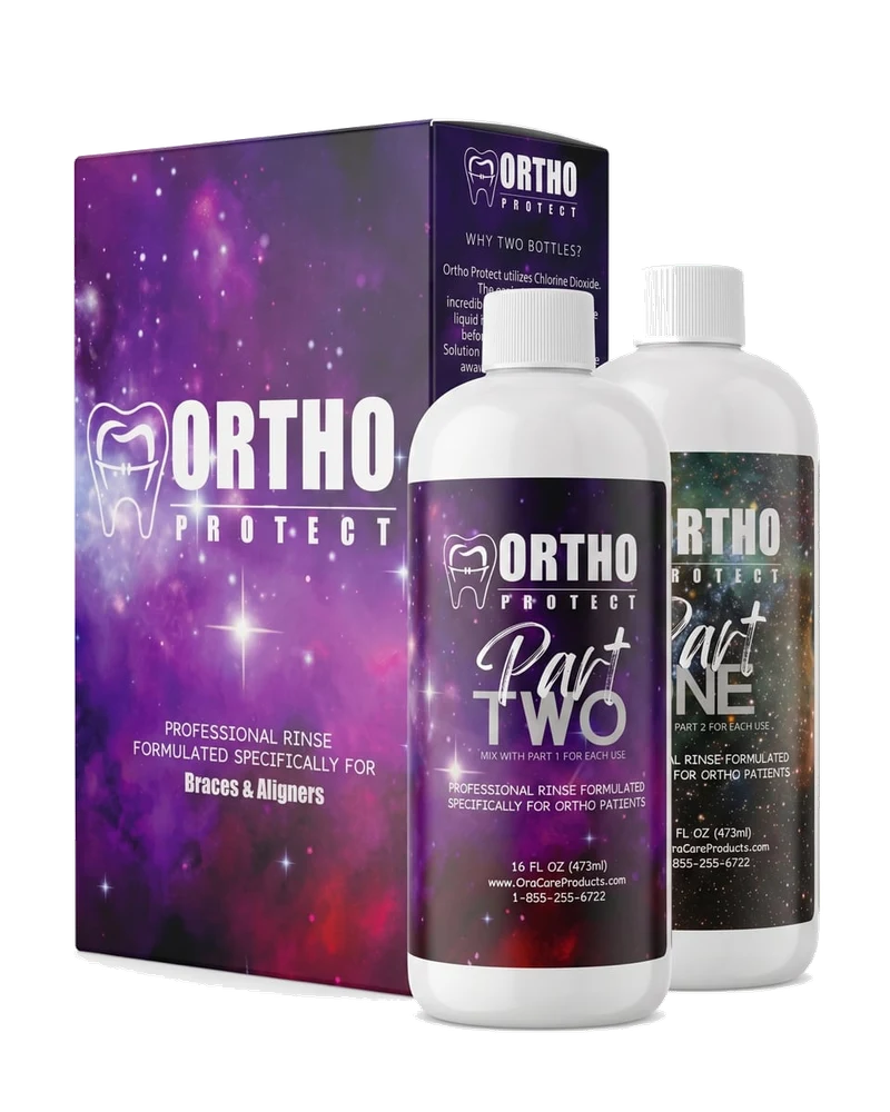 OraCare OrthoProtect Rinse for Braces & Aligners — product view