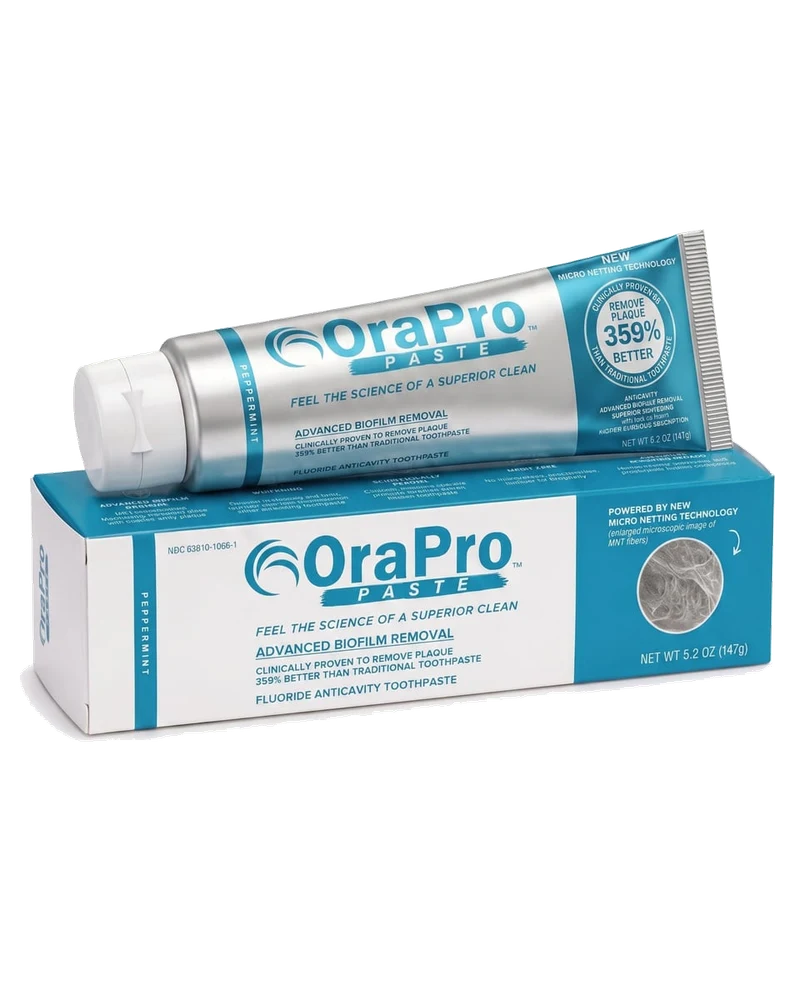 OraPro 0.24% Sodium Fluoride Anticavity Toothpaste — product view